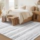 thumbnail image 5 of Alfombra Kakania lavable Boho Farmhouse Bohemian 5 x 7 pulgadas, color gris, 5 of 9