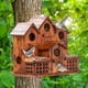 thumbnail image 5 of Casa para Pájaros MIXUMON de 6 Compartimentos en Madera de Pino Carbonizado, 5 of 9