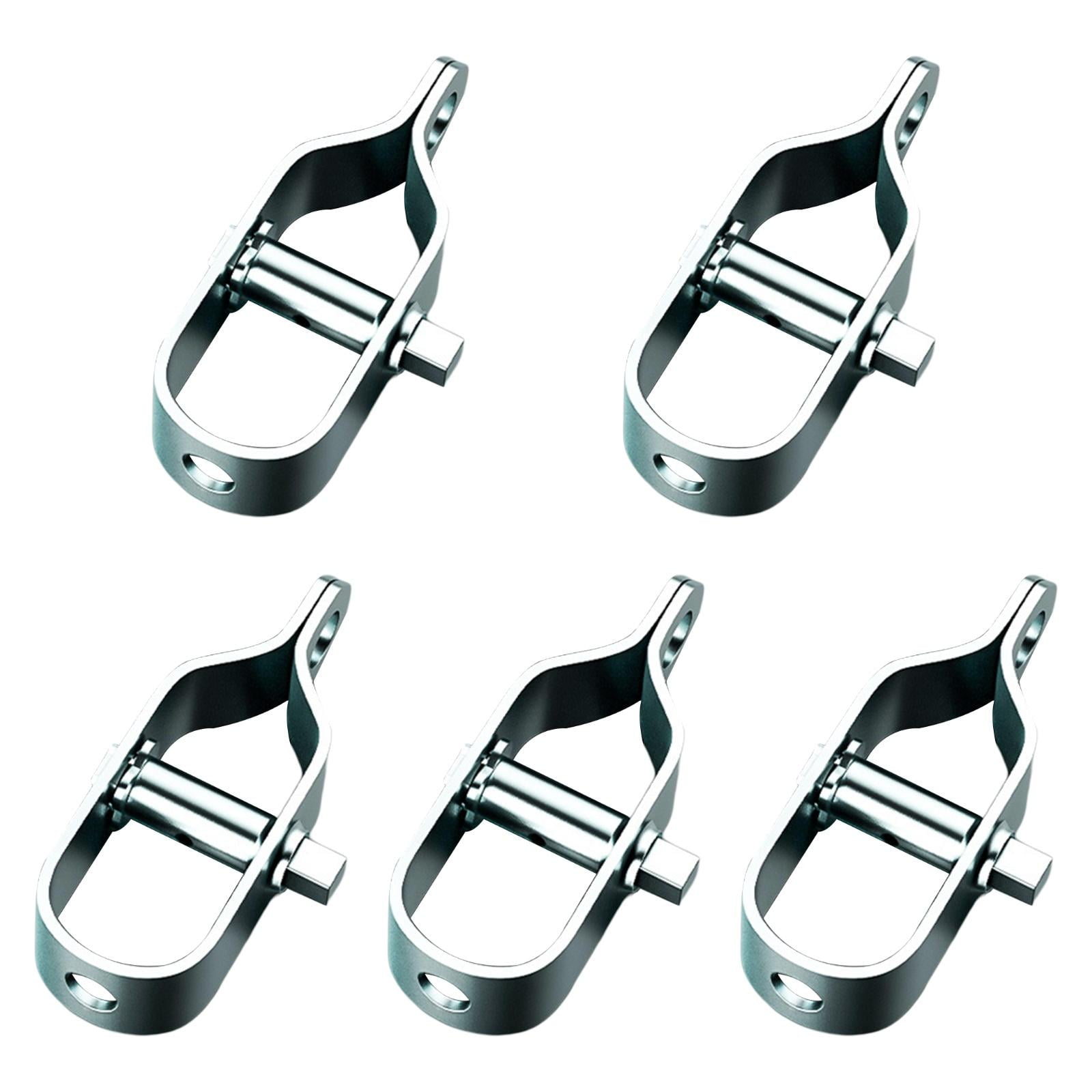 Magideal - 5pcs Tarea De Alambre De Alambre De Línea Fenca Herramienta De Jardín Para Enlaces De Cadena Cercadas De Accesorios De Desgaste Versátiles Reemplazo D 30x105 Mm De Galvanización