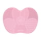 thumbnail image 1 of Almohadilla Limpiadora De Brochas De Maquillaje, Alfombrilla Depuradora Con Forma De Manzana Para Brocha De Sombra De Ojos, Rosa De Viaje, 1 of 5