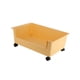 thumbnail image 3 of Caja De Archivos Con Ruedas Contenedor De Almacenamiento De Gran Tamaño Para Armario Oficina Habitación De Niños L Amarillo, 3 of 3
