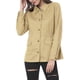 thumbnail image 5 of INSPIRE CHIC Chaquetas Utilitarias para Mujeres de Regreso a Clases con Cintura de Cordón, Bolsillo con Solapa, Cremallera y Botones Camel M, 5 of 7