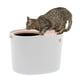 thumbnail image 1 of Caja de arena para gatos IRIS USA, entrada superior con cuchara, blanco/beige, 1 of 7