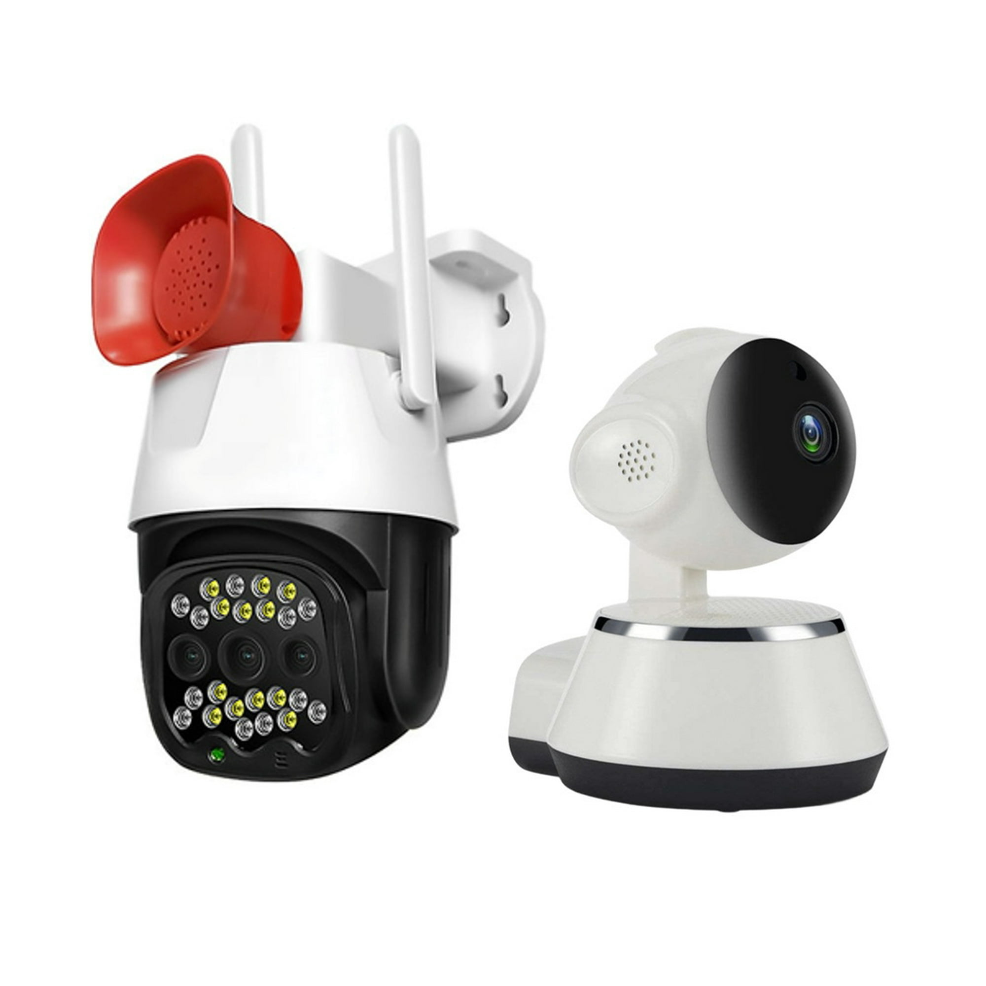 Vipa - Pack 2 Cámaras Seguridad Interior Y Exterior Ip Wifi Hd