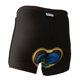 thumbnail image 1 of Pantalones Cortos De Bicicleta 3D Gel Pad Hombres Mujer Ciclismo Ropa Interior Medias Amarillo L, 1 of 5