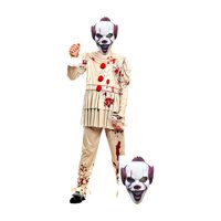 Tododisfraceschile - Disfraz Payaso It Halloween Talla 7 A 9 Años