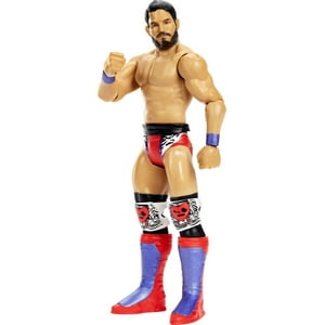 Figura De Acción Mattel Wwe Johnny Gargano De 6 Pulgadas Con 10 Puntos