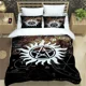 thumbnail image 1 of v1883 Bed Sheets Supernatural join the hunt Bedding Sets exquisite supplies set duvet cover bed comforter set bedding set luxury birthday gift 3-Piece Bedding Set (1 Duvet Cover + 2 Pillow Shams) Bed, 1 of 5