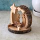 thumbnail image 2 of Nacimiento Sagrada Familia de madera de olivo hecho a mano 7.5 cm Jerusalén, 2 of 8