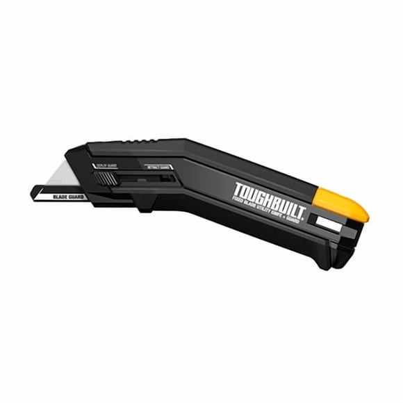 Cuchillo Cartonero Curvo Retractil Con Seguro