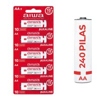 Aiwa - Pila Alcalina Aa Pack X240 Unidades Aw-Lr6P5