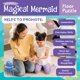 thumbnail image 5 of Puzzle De Suelo Peaceable Kingdom Shimmery Magical Mermaid, 5 of 8