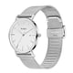 thumbnail image 3 of Reloj BUREI ultrafino analógico de cuarzo de acero inoxidable para hombre, 3 of 8