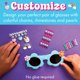 thumbnail image 4 of Kit de Manualidades Artísticas Creativity for Kids – Gafas de Sol DIY, 4 of 7