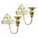 thumbnail image 4 of 2 Apliques De Pared Para Velas, Candelabros Para Decoración Del Hogar, Sala De Estar, Fiestas, Color Dorado, 4 of 5