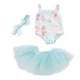 thumbnail image 5 of Trajes De Vestido Vaporoso De Fiesta Informal Superior Sin Mangas Para Mu?ecas De 18 Pulgadas Estilo E, 5 of 5