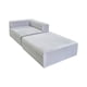 thumbnail image 3 of Sofa Cama Arkos En Felpa Gris Claro, 3 of 3
