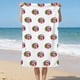 thumbnail image 1 of Toalla de playa Kytunera 76x152 cm con banderas de fútbol, suave, 1 of 7