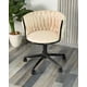 thumbnail image 3 of Silla De Escritorio Giratoria Base Negra Gales Beige, 3 of 3