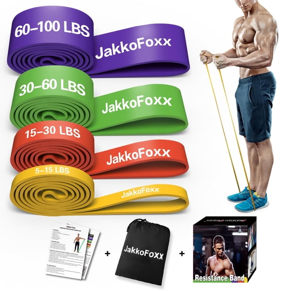 Bandas de Resistencia JAKKOFOXX para Pull Up y Estiramiento