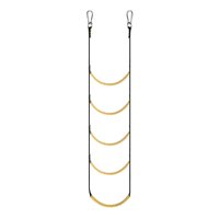 Magideal - Barco Inflable De 5 Escalones, Escalera De , Correa De Seguridad, Extensión De Correa, Escalera De Cuerda Marina Para Canotaje, Lancha Rápida,