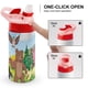 thumbnail image 4 of OsitoBotella de Agua con Tapa Pop Top de Un Toque, Acero Inoxidable, a Prueba de Fugas, para Deportes, Botella Infantil rosa 12 oz, 4 of 6