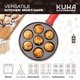 thumbnail image 3 of Estufa eléctrica antiadherente Aebleskiver Pan KUHA de hierro fundido, 3 of 7