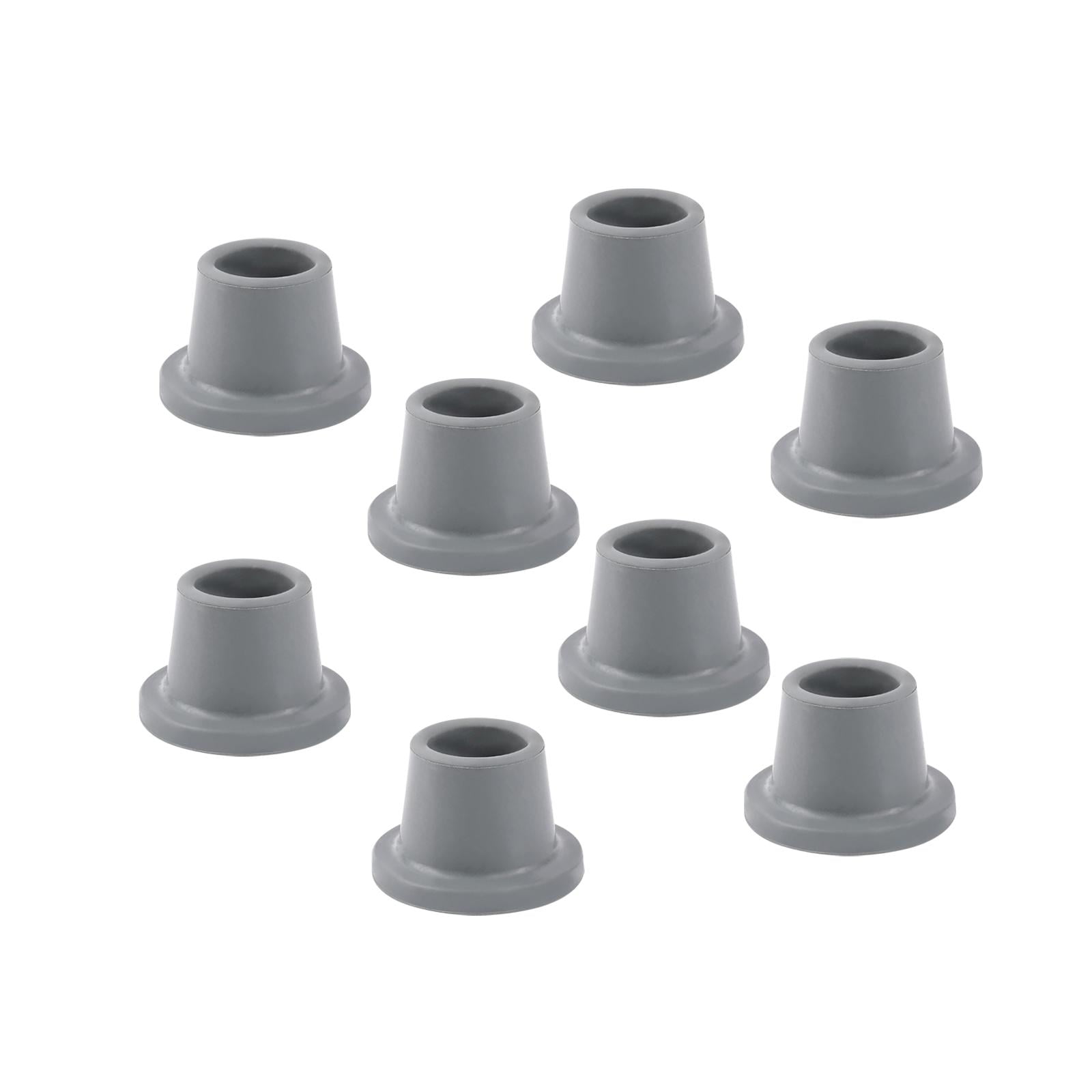 Ioensy - 8 Piezas De Patas De Silla De Ducha, Puntas De Patas De Silla De Ducha Grises Para Banco De Transferencia De Bañera