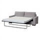thumbnail image 3 of Sofa Cama Livorno 2Pl Lino Gris Claro, 3 of 6