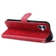 thumbnail image 4 of Funda tipo cartera para Samsung Galaxy A04E 4G con bolsillo con cremallera y ranuras para tarjetas – Función de soporte Rojo, 4 of 6