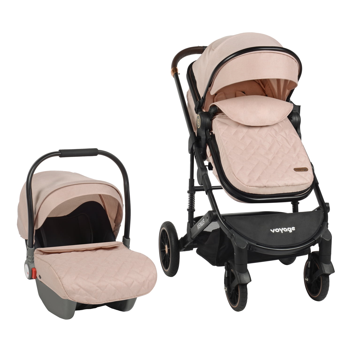 Voyage - Coche Travel System Venus Kaki 2 En 1