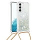thumbnail image 3 of Funda FOXDOCK para Samsung Galaxy S21 con Cuerda Ajustable, Brillo Líquido, Protección Antigolpes y Lente – Ideal para Regalo, 3 of 6