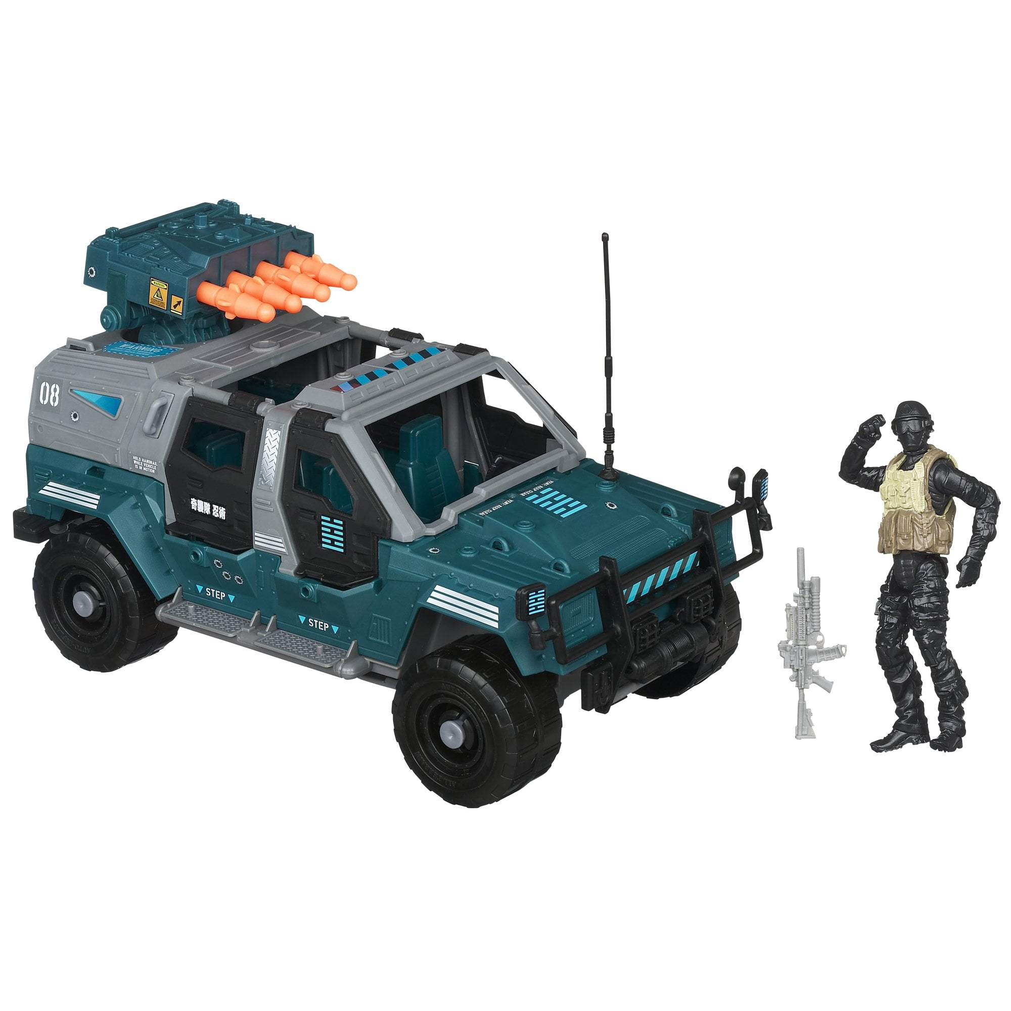 Vehículo De Juguete Hasbro G.i. Joe Retaliation Ninja Combat Cruiser Con Night Fox