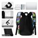 thumbnail image 5 of He-Man-theme Backpack, Campus style schoolbag Bookbag with Adjustable Shoulder Straps And Large Zip Compartment, Unisex Travel Bags.42x30x15cm, 5 of 6