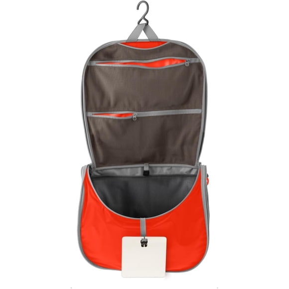 Neceser colgante Sea to Summit, pequeño, compacto, color naranja picante