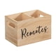 thumbnail image 4 of Soporte Para Control Remoto, Organizador De Madera Para Mesita De Noche O Escritorio., 4 of 5