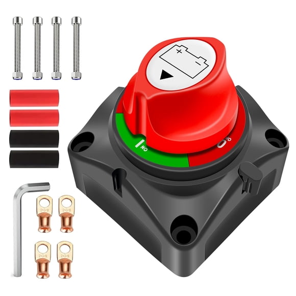Interruptor de desconexión de batería GOGONFLY 12V-48V DC 275A resistente al agua