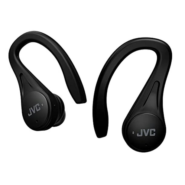 Auriculares Inalámbricos JVC Sport Ligeros y Compactos Batería Larga Duración hasta 30h Resistencia al Agua IPX5 HAEC25TB Negro