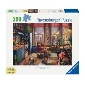 Puzle Ravensburger Cozy Boho Studio De 500 Piezas