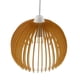 thumbnail image 1 of Candelabro Semicircular Cubierta De Pantalla Lámpara Colgante Accesorio De Pantalla Café, 1 of 3