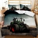 thumbnail image 1 of Pickup Trucks Tractor Boys Quilt Duvet Cover Set Kids Bedspread Home Textiles3-Piece Bedding Set, 1 of 4