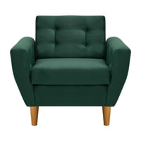 Bodevir - Sofa Bote 1C Felpa 04 Verde Botella