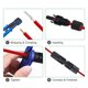thumbnail image 2 of 10-100 pares de conectores solares MC4 + cable de acoplamiento de enchufe de 2,5-6 mm²; 10/20 pares de conectores solares para sistema solar con conector de cable impermeable MC4, 2 of 5