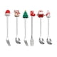 thumbnail image 2 of Juego De Tenedores Y Cucharas Navide?as, Utensilios Multiusos Para Boda, Helado, Argent, 6 Piezas, 2 of 5