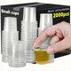 thumbnail image 1 of Vasos de chupito Cynohesta 200 uds 21 ml desechables transparentes, 1 of 8