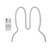 Magideal - Conejo De Dibujos Animados Luz De Noche Lámpara De Noche Recargable Usb Lámpara De Lámpara De Noche Para Habitación De Niños Regalos De Vacacione 29X30Cm