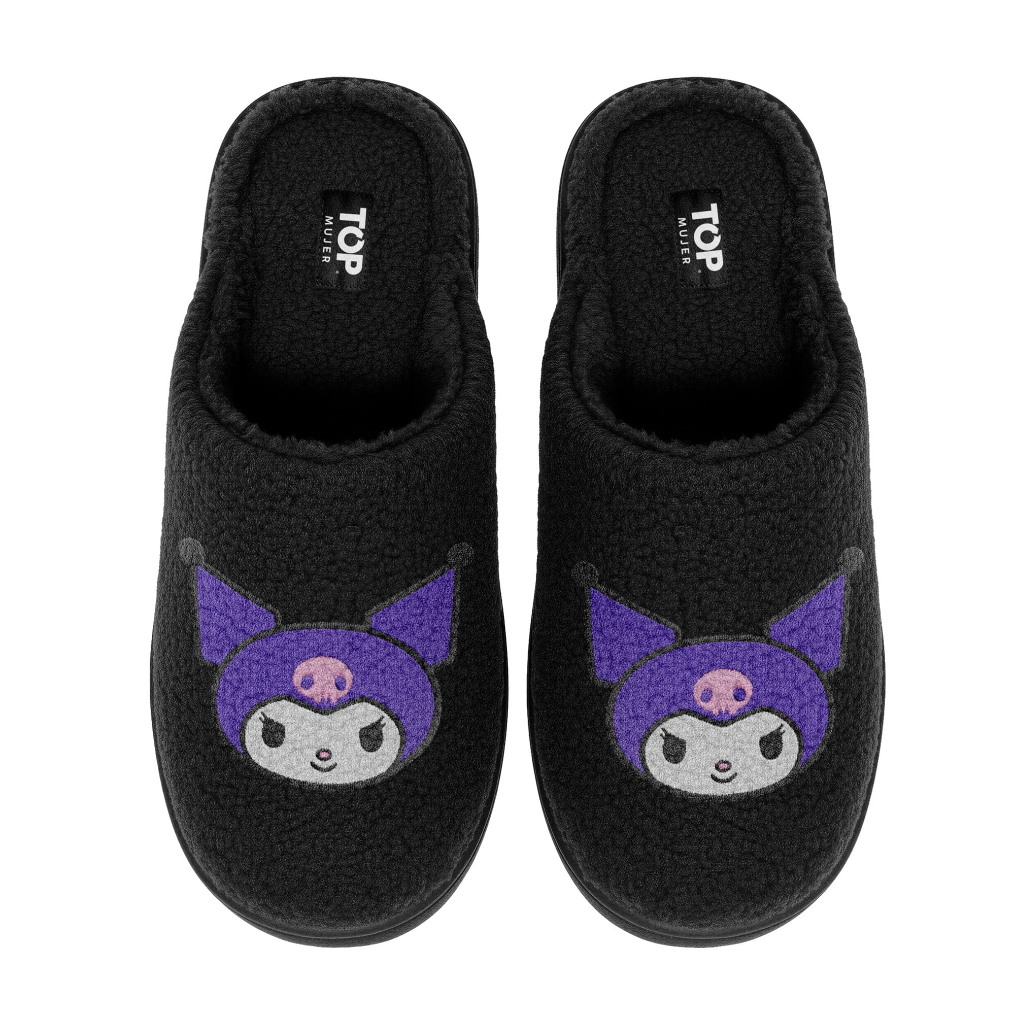 Top - Pantufla Mujer Kuromi Sherpa C2