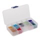 thumbnail image 1 of 10 Colores Cuentas De Vidrio Transparente Cuentas Sueltas Para Pendientes Pulsera Cuentas Espaciadoras, 1 of 5