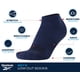 thumbnail image 3 of Calcetines Reebok para niños, corte bajo, 12 unidades, elásticos, de alto rendimiento, negros, 3 of 7