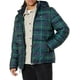 thumbnail image 1 of Chaqueta Tommy Hilfiger para hombre, con capucha, acolchada, color azul marino, a cuadros, talla M, 1 of 2